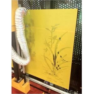 Artcut Vertical Glass Cutting Plotter Laser Machine for Sandblasting LED Mirror