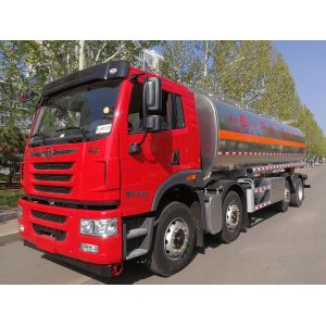 12 Wheelers FAW J5M 8x4 Oil Tanker Truck With CA6DK1 Engine And FAST Transmissio