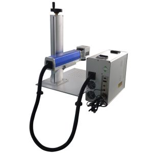 Autofocus 50W split fiber laser marking machine laser engraving machine