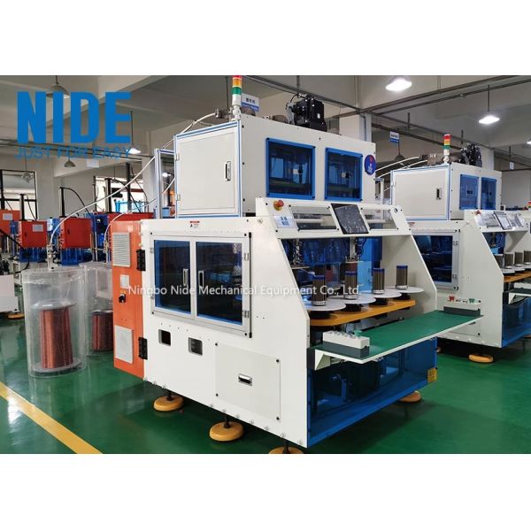 Buy Induction 8 Stations Motor Stator Winding Machine Customized at wholesale prices
