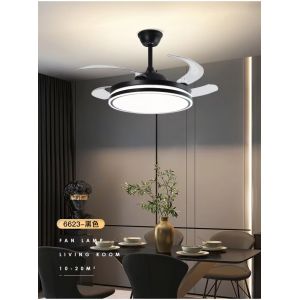 Wholesale Popular 48inch High Wind Power Silent LED Ceiling Fan Light Variable