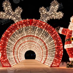 Customizable Size and Color Christmas Stocking LED Lights for Outdoor Christmas