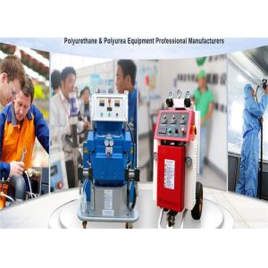 Hydraulic Driven Polyurea Spray Machine 80 Degree Max Fluid Temperature