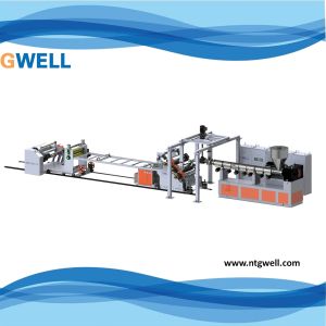 Quality Single Screw PP Thick Plastic Board Making Machine Extrusion Line for sale