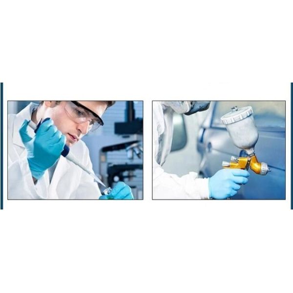 S M L Blue Powder Free Disposable Examation Nitrile Gloves Surgical Gloves 2