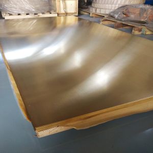 Industrial Brass Sheet Plate 2500mm Width SGS ISO Certificate