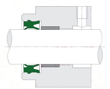2-TPE-U 232938 Green Wiper Seal For Pneumatic Air Cylinder FESTO WIFC2-25X35X11
