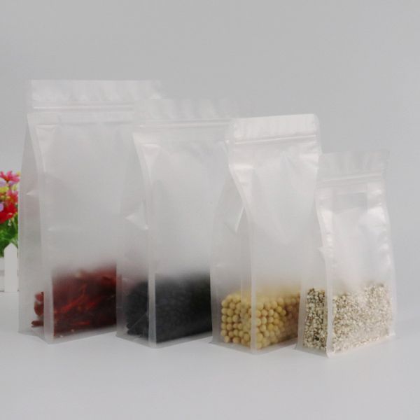 Buy Printing OPP Transparent Flat Bottom Gusset Bags at wholesale prices