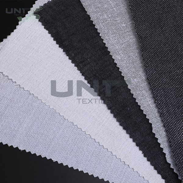 Buy Plain Textile Curtain Woven Interlining Resin Interlining Fabric at wholesale prices