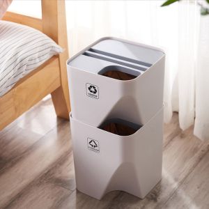 Domestic Separable Multi Functional Dustbin Bin For Hotel Home
