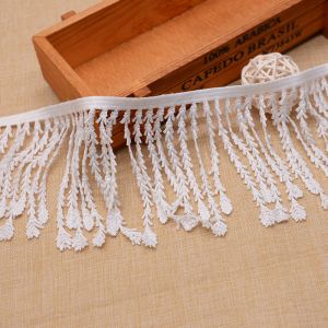 GL-101 Fashion Lace Long Crochet Fringe Trim
