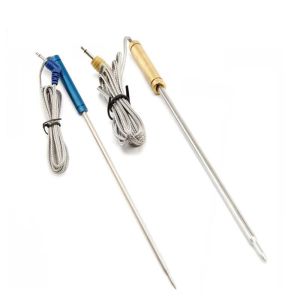 Food Grade SS304 Probe BBQ Barbeque Temperature Sensor With Aluminum Handle
