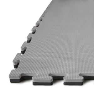 Black Grey High Density Eva Gym Foam Mat 120kg/Cbm