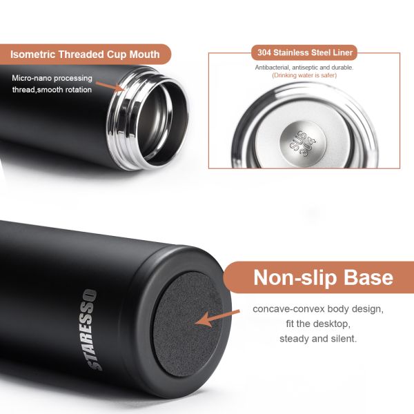 STARESSO the new fashion trend of coffee drinks Kongfu Vacuum Bottle SP-400