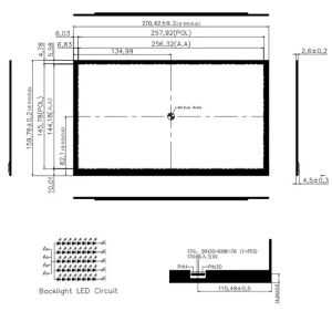 Odm 11.6 Inch Tft Lcd Screen Customized Resolution