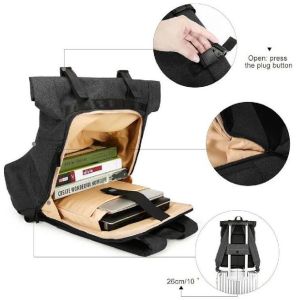 Water Resistant Waterproof College Laptop Backpack for School