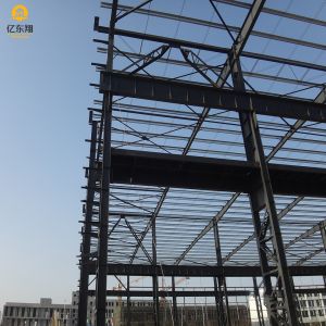 Weather Tight Steel Structure Shed with Sandwich Panel