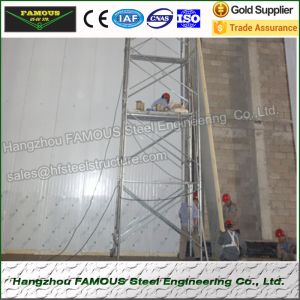 75mm Thick Thermal Insulated Sandwich Panels PU Wall System Use