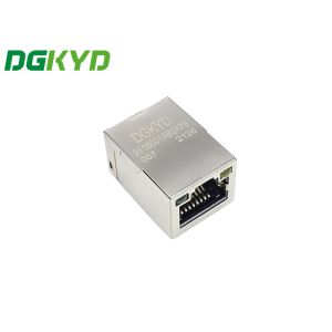 DGKYD911B031AB2A7S057 Ethernet Pcb Rj45 Jack Connector With LED SMD