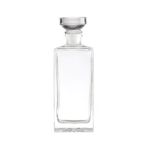 Clear Square Shape Glass Spray Bottle 500ml 700ml 750ml for Liquor Distribution