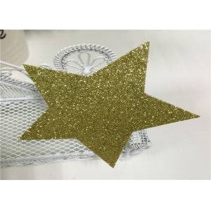 300gsm Glitter Paper Glitter Banner Letters 3" Tall Star For Party Decoration
