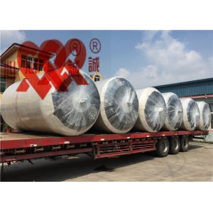 Natural Rubber Foam Filled Boat Fenders Lightweight Unsinkable 24 Months