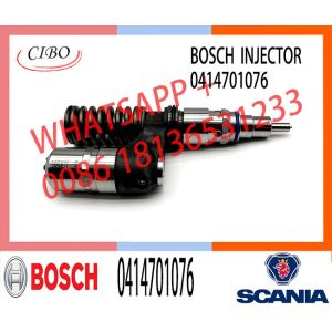 0414701076 Common Rail Diesel Injector For Bosch 1943972 Scania DC11 Engine