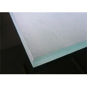 Custom Size Frosted Shower Glass / Acid Etched Glass Panels For Living Room