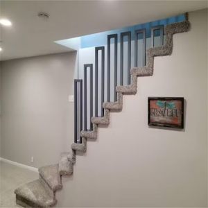 Popular Style Design Railing Steel Powder-Coated Railing Classical design
