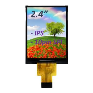 Low Price Guarantee 2.4-Inch IPS TFT LCD 10 Pin SPI Interface