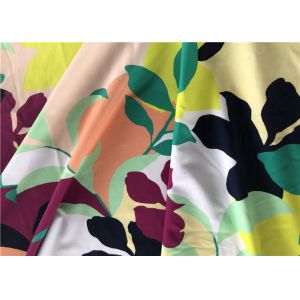 Customized Printed Stretch Knitted Nylon Spandex Fabric For Swimwear