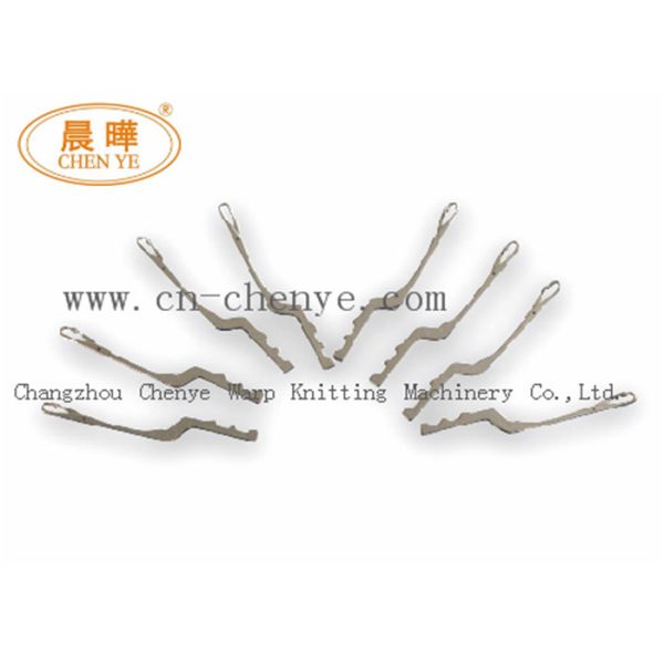 Portable Knitting Spare Parts Raschel Knitting Needle / Guide Needle For Warp Machine