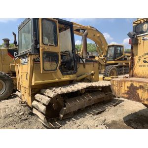 Quality D3C LGP Yellow 78hp 6 Cylinders Used CAT Bulldozer for sale