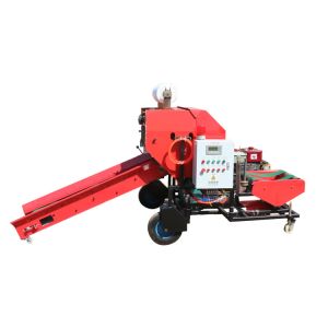 China Farm Agricultural Machinery Round Silage Baler And Packing Packing Machine on sale