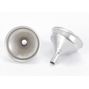 Long Mouth 5mm Stainless Steel Hip Flask Funnel / Whiskey Flask Funnel