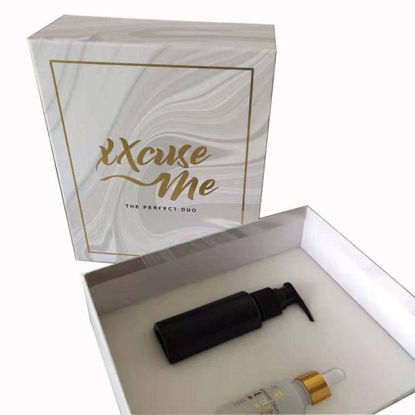 Slide Drawer Spray Dropper Bottle Packaging Box Cosmetic Gift Set Packaging Box