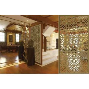 China Black Metal Laser Cut Panels For Railing Balustrade Balcony on sale