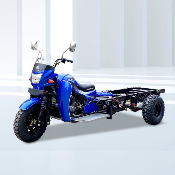 DAYANG 2021 70km/h Rase 300cc Petrol Three Wheels Cargo Tricycle with 5.5-12 Big Sand Tire