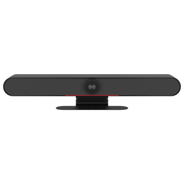 Black DP-M1300 USB 4K All-in-One AI Video Bar for Audio Video Conference Room Sound Bar
