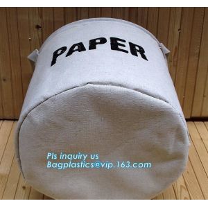 Canvas Desktop Storage Basket,Best selling navy wind cotton and linen debris