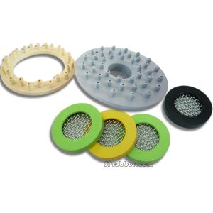 Quality OEM / ODM Customized Rubber Seal Parts Bonding With Metal Net for sale