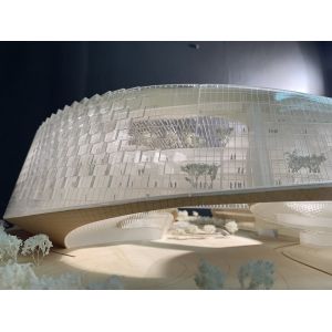 Architectual Model Tencent Conference Center Exhibition Models 3D Print and