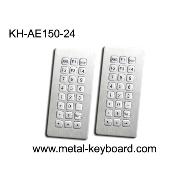 Buy Waterproof IP65 Industrial Metal Keyboard Stainless Steel SUS304 at wholesale prices