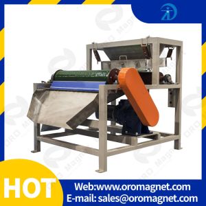 Pulley Belt Magnetic Separator Machine Conveyor For Activated Carbon