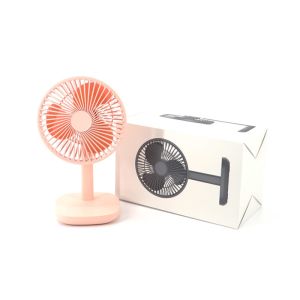 Indoor Rechargeable Table Fans 190x130x35mm 300 Times Cycle Life