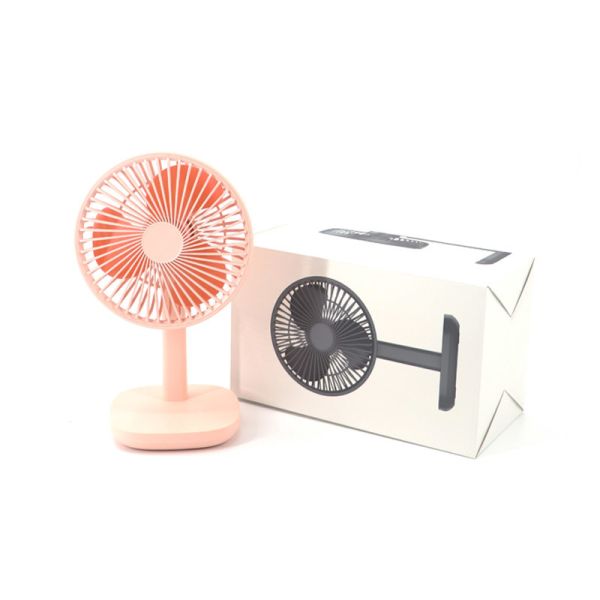 Buy Indoor Rechargeable Table Fans 190x130x35mm 300 Times Cycle Life at wholesale prices