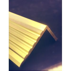 Anti Slip L2m C3604 Brass Stair Nosing With Mirror Polishing