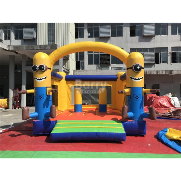 Commercial Inflatable Minions Bounce House For Clearance , Inflatable Bouncer