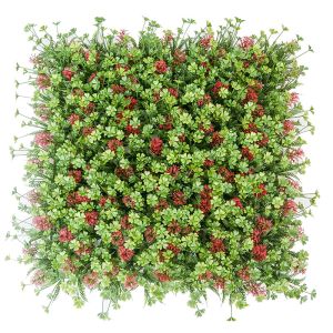 China Tropical Living Artificial Green Walls Plant Dark Green 3d Plastic Outdoor on sale