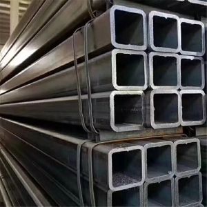 SS400 S235JR Construction Tubes 80x80 square Hollow Sections Black Steel Tube